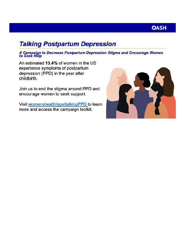 Postpartum Depression Fact Sheet